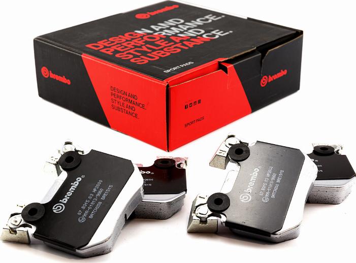 Brembo 07.B315.03 - Kit pastiglie freno per elevate prestazioni www.autoricambi360.it
