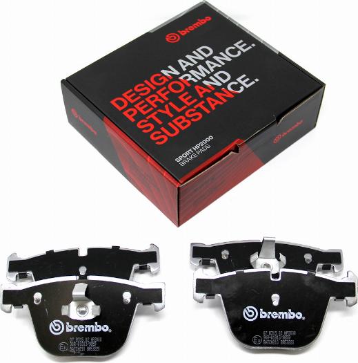 Brembo 07.B315.02 - Kit pastiglie freno per elevate prestazioni www.autoricambi360.it