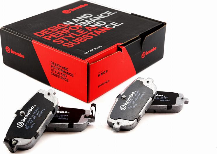 Brembo 07.B315.31 - Kit pastiglie freno per elevate prestazioni www.autoricambi360.it