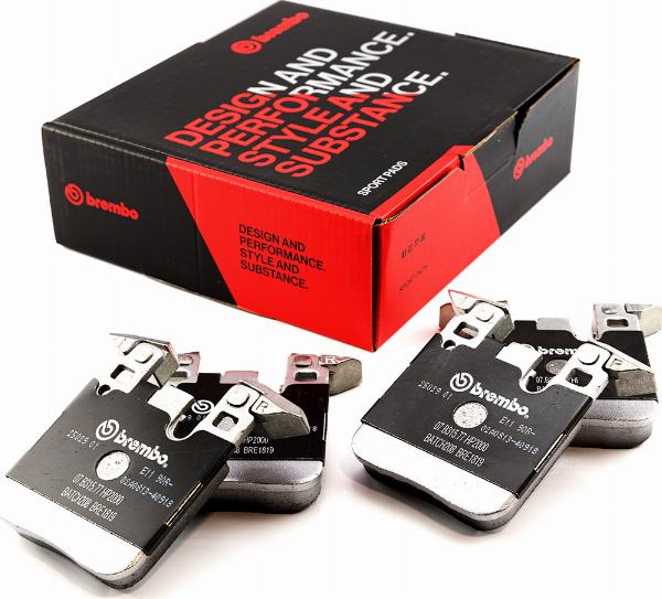 Brembo 07.B315.77 - Kit pastiglie freno per elevate prestazioni www.autoricambi360.it