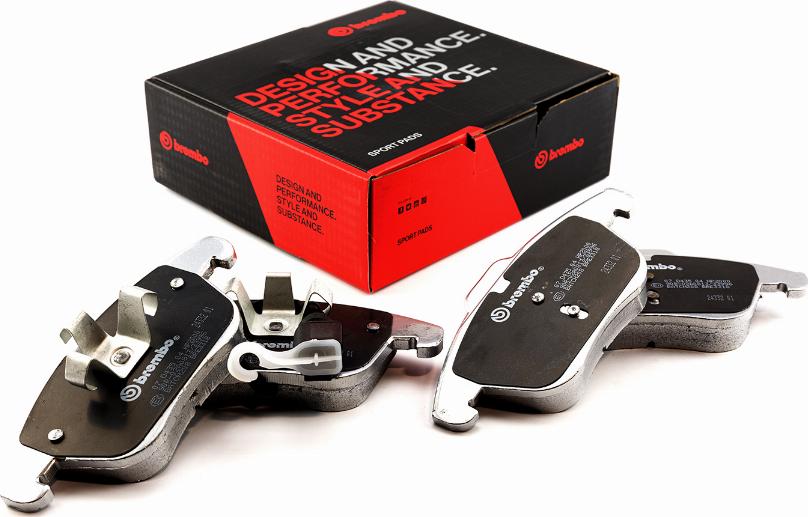 Brembo 07.D435.04 - Kit pastiglie freno per elevate prestazioni www.autoricambi360.it