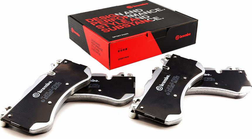 Brembo 07.D435.19 - Kit pastiglie freno per elevate prestazioni www.autoricambi360.it