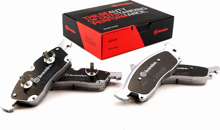 Brembo 07.D435.12 - Kit pastiglie freno per elevate prestazioni www.autoricambi360.it