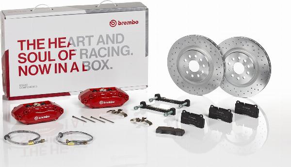 Brembo 1F4.6001A_ - Kit freno per elevate prestazioni www.autoricambi360.it