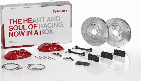 Brembo 1B4.7001A_ - Kit freno per elevate prestazioni www.autoricambi360.it