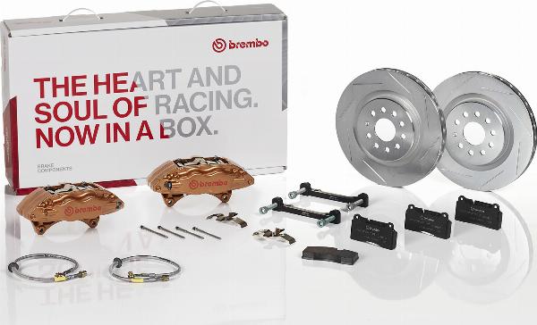 Brembo 2E5.4001A_ - Kit freno per elevate prestazioni www.autoricambi360.it