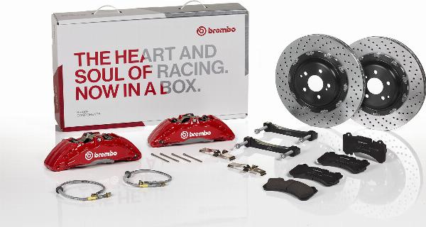 Brembo 1J1.9021A_ - Kit freno per elevate prestazioni www.autoricambi360.it
