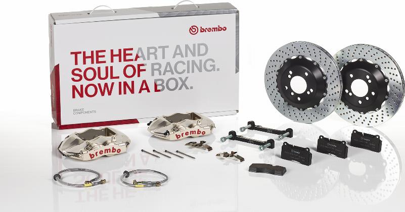 Brembo 1P1.8504AR - Kit freno per elevate prestazioni www.autoricambi360.it
