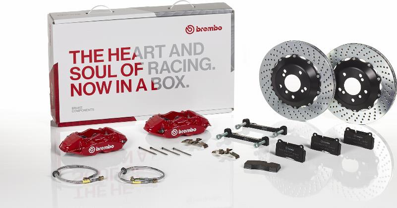 Brembo 1P1.8504A_ - Kit freno per elevate prestazioni www.autoricambi360.it
