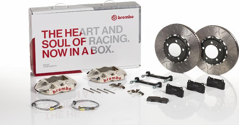 Brembo 2P3.8050AR - Kit freno per elevate prestazioni www.autoricambi360.it