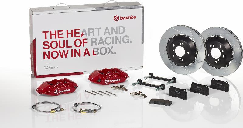 Brembo 2P2.6007A_ - Kit freno per elevate prestazioni www.autoricambi360.it