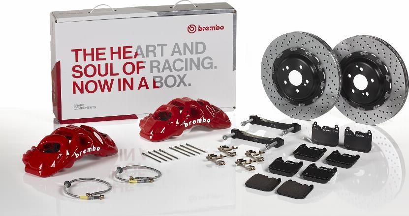 Brembo 1Q1.9609A_ - Kit freno per elevate prestazioni www.autoricambi360.it
