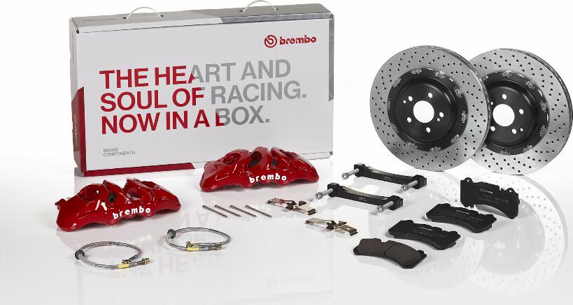 Brembo 1T1.9007A_ - Kit freno per elevate prestazioni www.autoricambi360.it