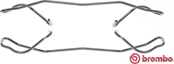 Brembo A 02 202 - Kit accessori, Pinza freno www.autoricambi360.it