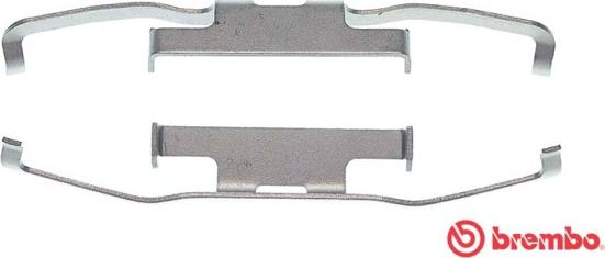 Brembo A 02 212 - Kit accessori, Pinza freno www.autoricambi360.it