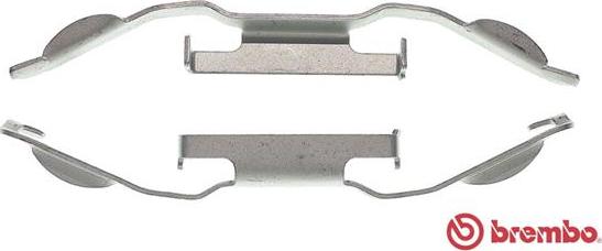 Brembo A 02 224 - Kit accessori, Pinza freno www.autoricambi360.it