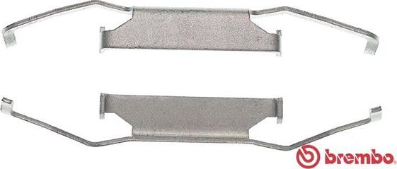 Brembo A 02 221 - Kit accessori, Pinza freno www.autoricambi360.it
