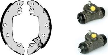 Brembo H 68 032 - Kit ganasce freno www.autoricambi360.it