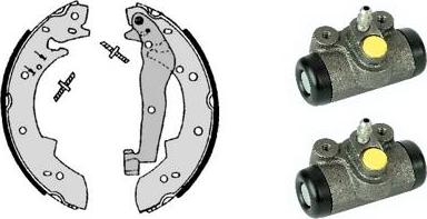 Brembo H 06 005 - Kit ganasce freno www.autoricambi360.it