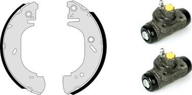 Brembo H 24 048 - Kit ganasce freno www.autoricambi360.it