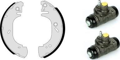 Brembo H 24 052 - Kit ganasce freno www.autoricambi360.it