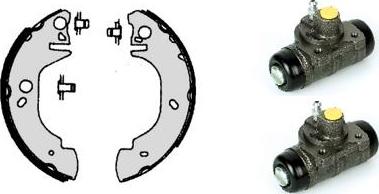 Brembo H 24 035 - Kit ganasce freno www.autoricambi360.it