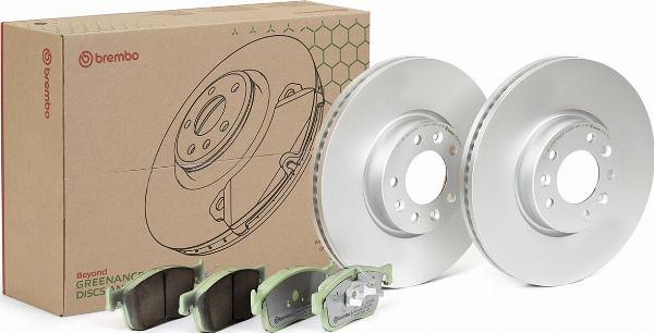 Brembo KT 10 049 - Kit freno, Freno a disco www.autoricambi360.it