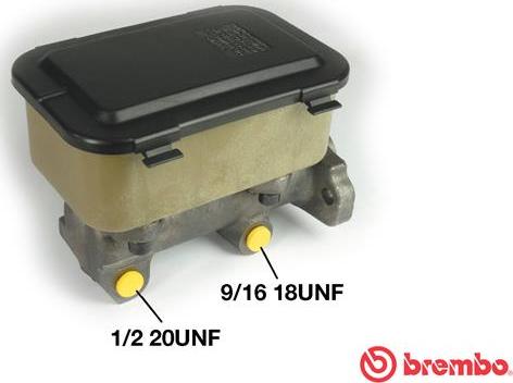 Brembo M 59 057 - Cilindro maestro del freno www.autoricambi360.it