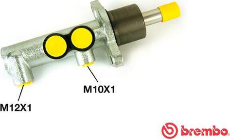 Brembo M 59 019 - Cilindro maestro del freno www.autoricambi360.it