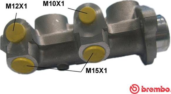 Brembo M 59 030 - Cilindro maestro del freno www.autoricambi360.it