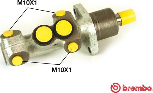 Brembo M 61 052 - Cilindro maestro del freno www.autoricambi360.it
