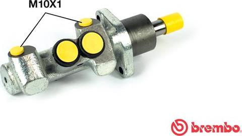 Brembo M 61 017 - Cilindro maestro del freno www.autoricambi360.it