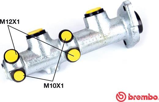 Brembo M 61 078 - Cilindro maestro del freno www.autoricambi360.it