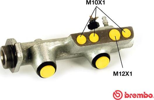 Brembo M 68 054 - Cilindro maestro del freno www.autoricambi360.it