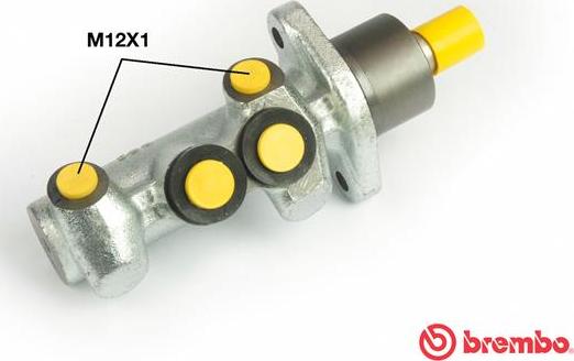 Brembo M 68 002 - Cilindro maestro del freno www.autoricambi360.it