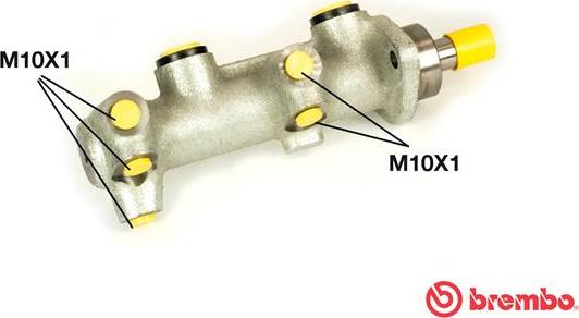 Brembo M 68 031 - Cilindro maestro del freno www.autoricambi360.it
