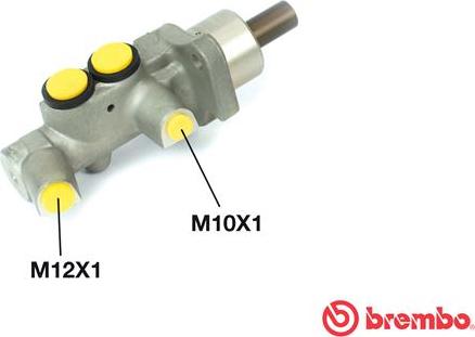 Brembo M 06 006 - Cilindro maestro del freno www.autoricambi360.it
