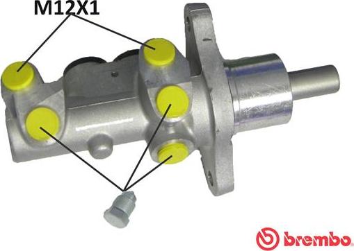 Brembo M 06 027 - Cilindro maestro del freno www.autoricambi360.it