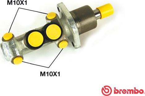 Brembo M 85 042 - Cilindro maestro del freno www.autoricambi360.it