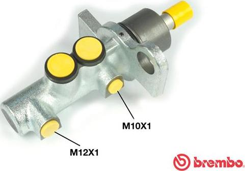 Brembo M 85 053 - Cilindro maestro del freno www.autoricambi360.it