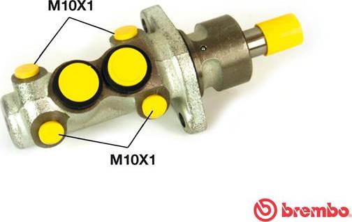 Brembo M 85 009 - Cilindro maestro del freno www.autoricambi360.it