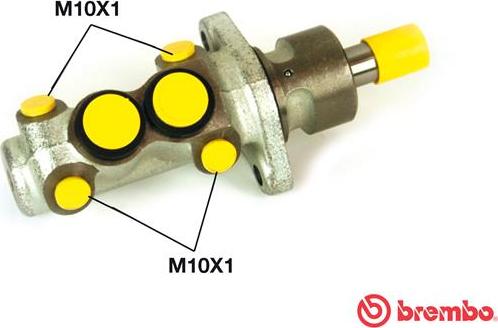 Brembo M 85 019 - Cilindro maestro del freno www.autoricambi360.it