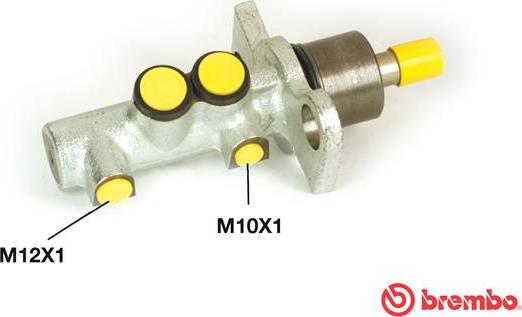 Brembo M 85 015 - Cilindro maestro del freno www.autoricambi360.it