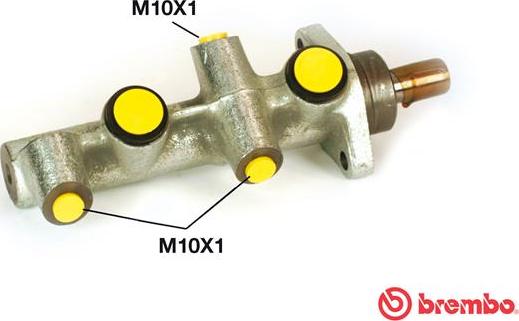 Brembo M 86 002 - Cilindro maestro del freno www.autoricambi360.it