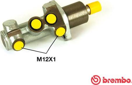 Brembo M 24 039 - Cilindro maestro del freno www.autoricambi360.it