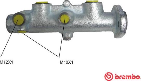 Brembo M 24 034 - Cilindro maestro del freno www.autoricambi360.it