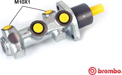 Brembo M 23 049 - Cilindro maestro del freno www.autoricambi360.it