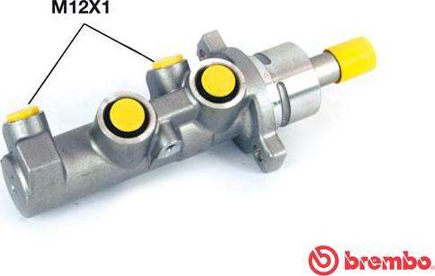 Brembo M 23 045 - Cilindro maestro del freno www.autoricambi360.it
