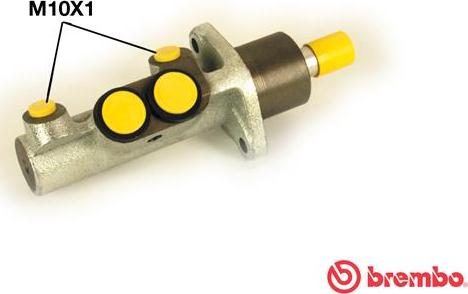 Brembo M 23 023 - Cilindro maestro del freno www.autoricambi360.it