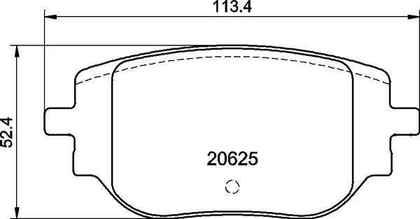 Brembo P 59 102 - Kit pastiglie freno, Freno a disco www.autoricambi360.it